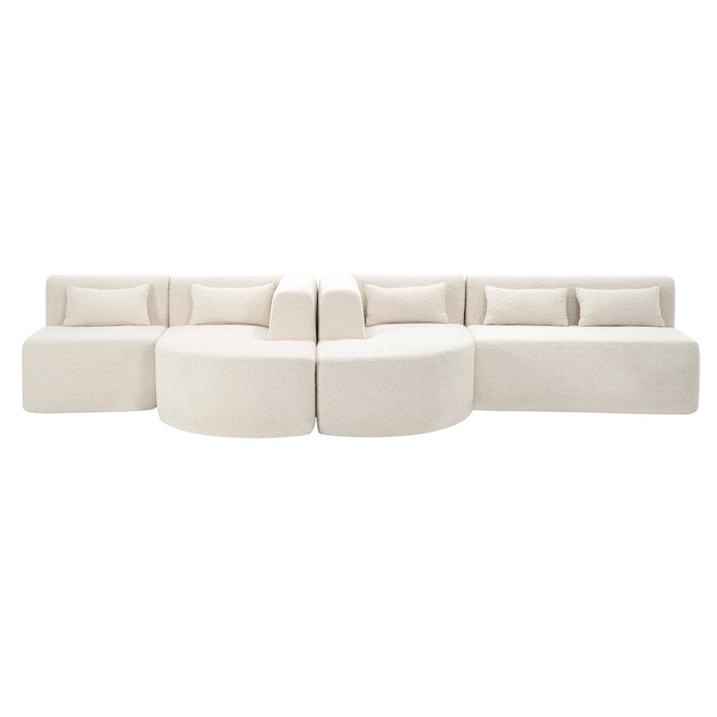Canapé modulaire rembourré