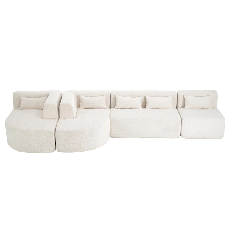 Canapé modulaire rembourré