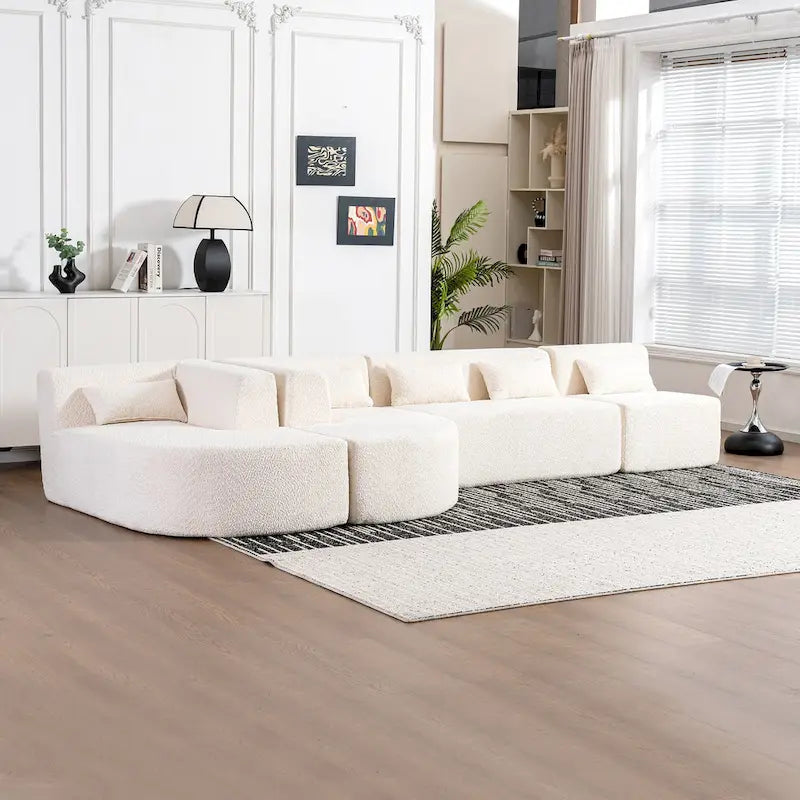 Canapé modulaire rembourré