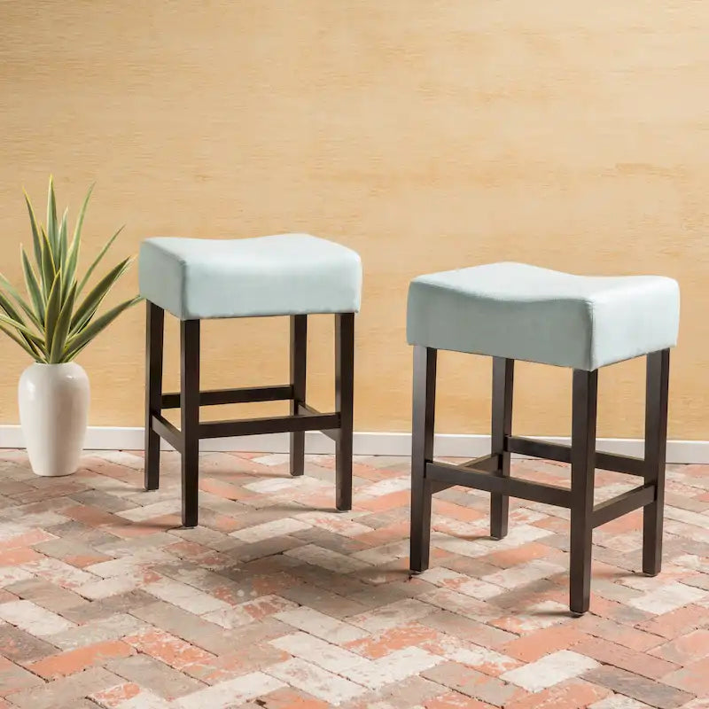 Tabourets de bar de style moderne et sièges en cuir