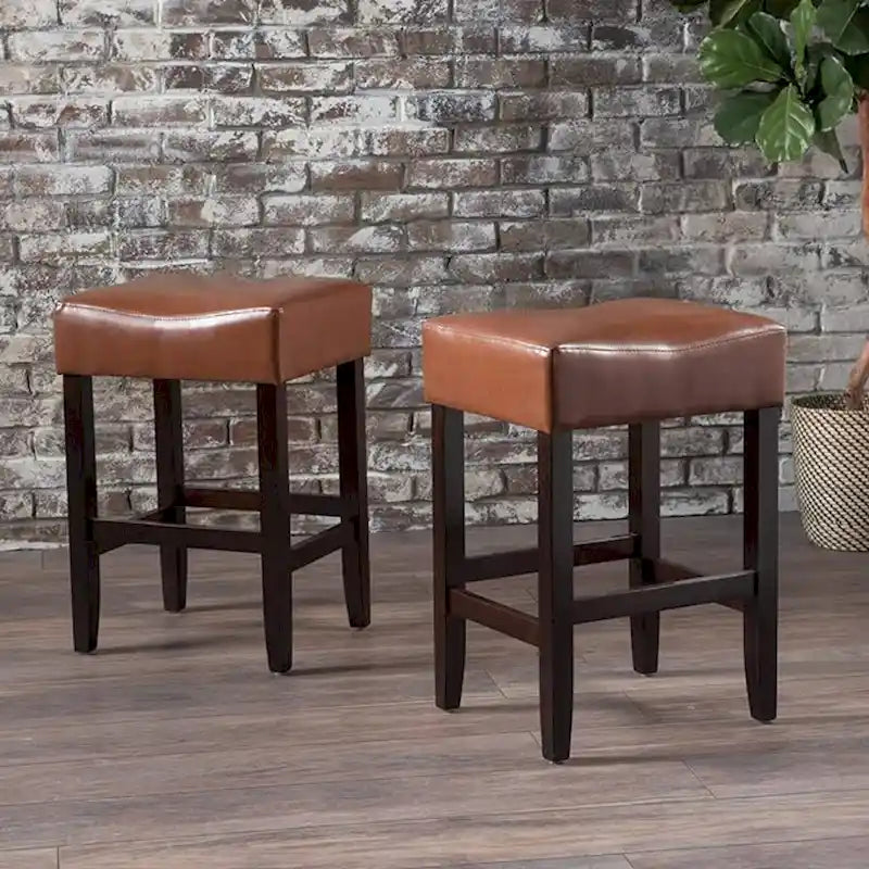 Tabourets de bar de style moderne et sièges en cuir