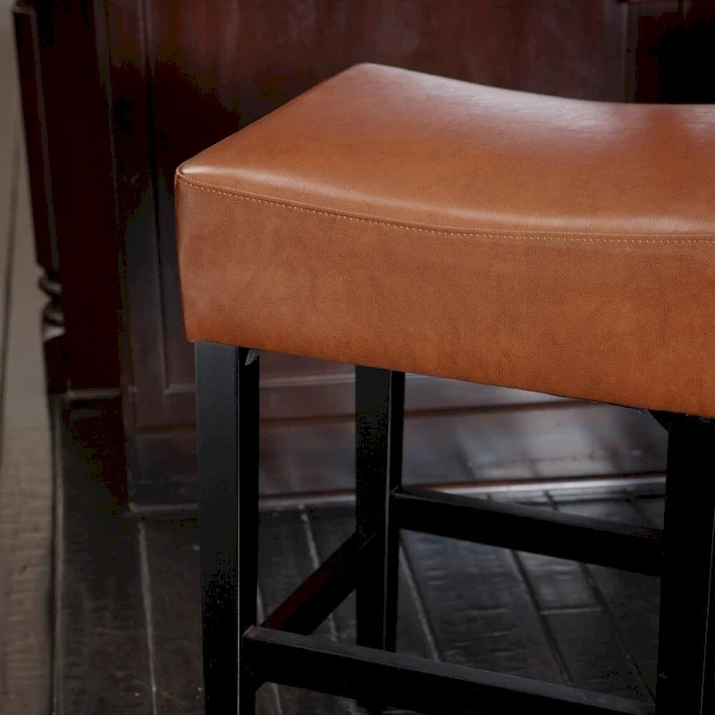 Tabourets de bar de style moderne et sièges en cuir