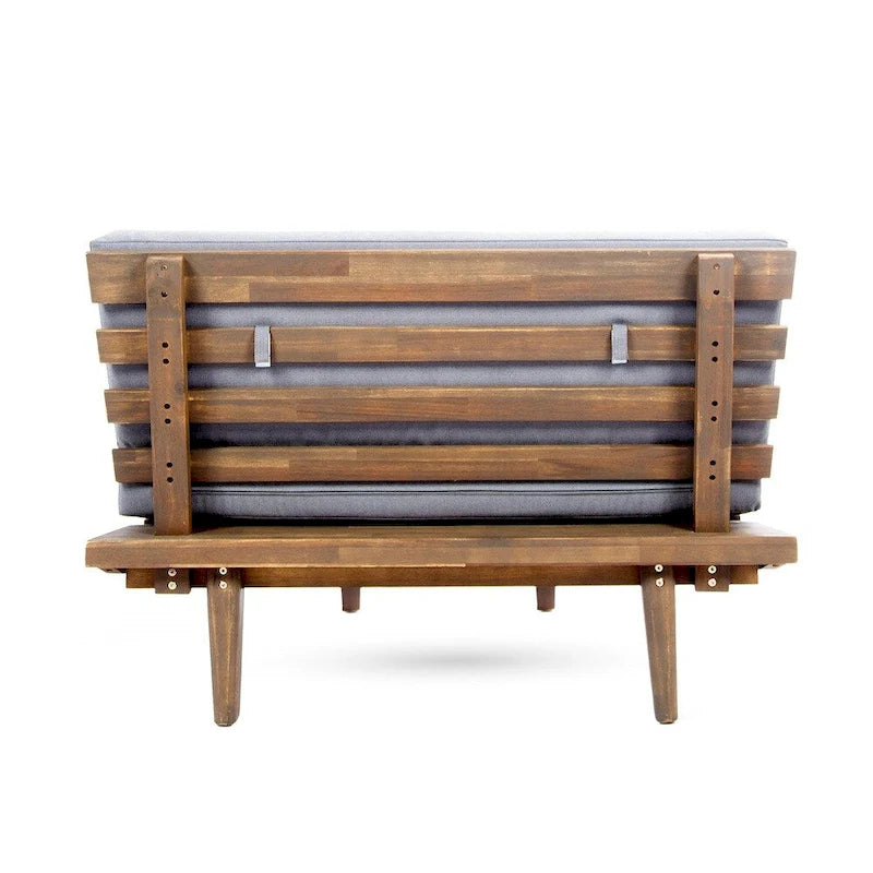 Canapé en bois minimaliste