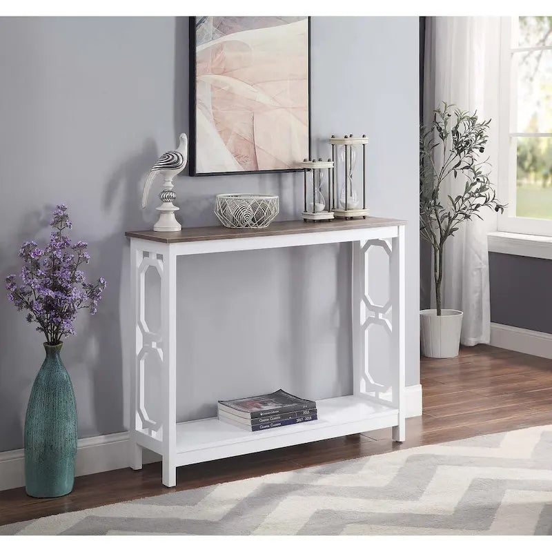 Console de service avec étagère
