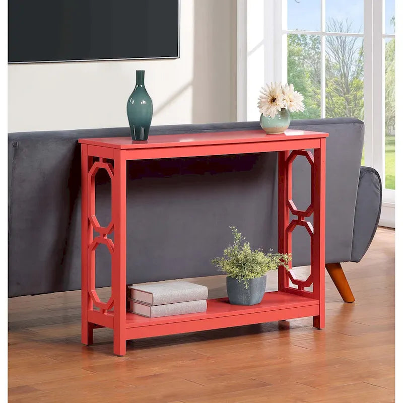 Console de service avec étagère
