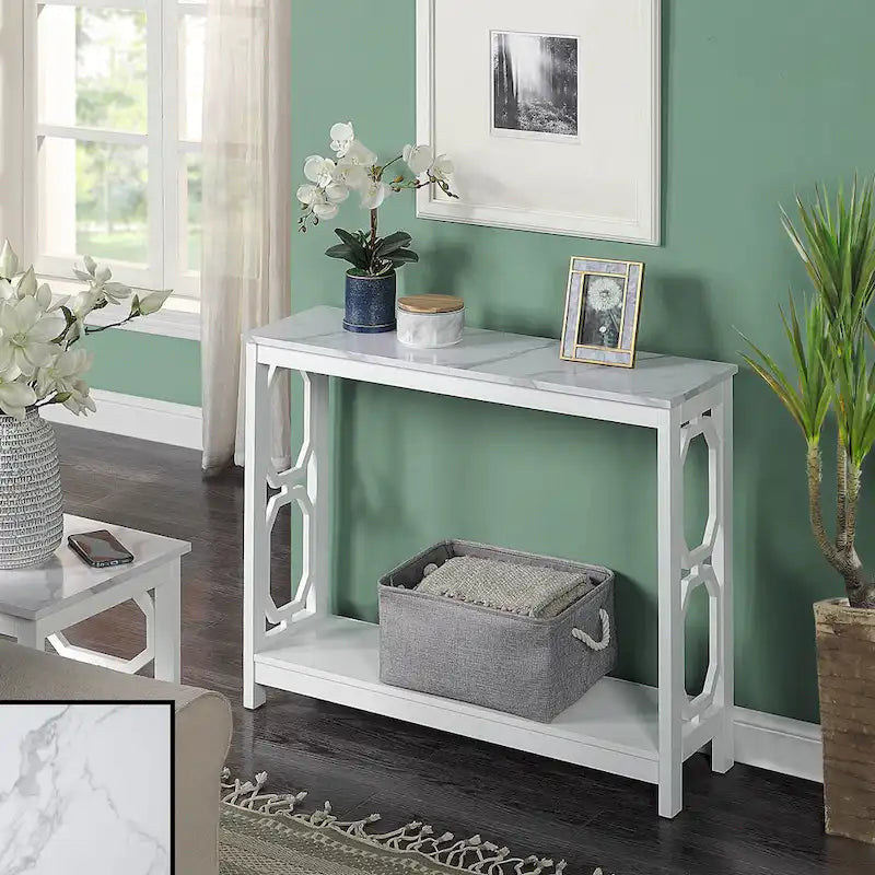 Console de service avec étagère