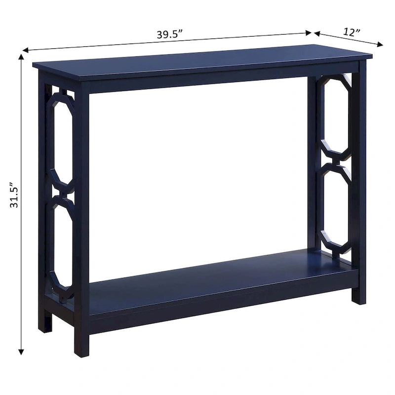 Console de service avec étagère