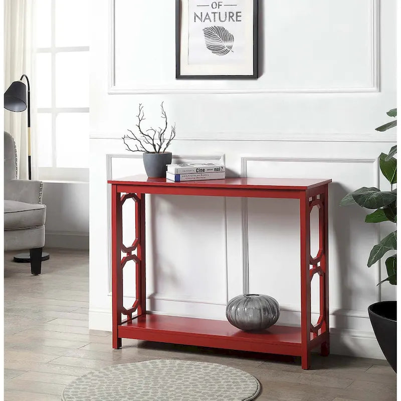 Console de service avec étagère