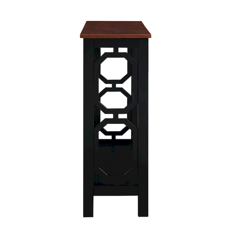 Console de service avec étagère