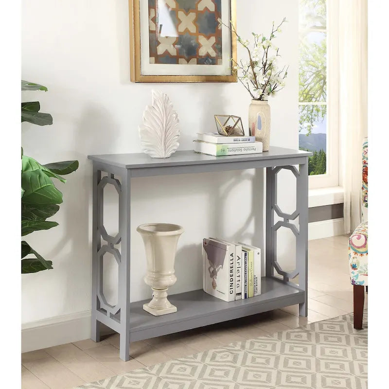 Console de service avec étagère