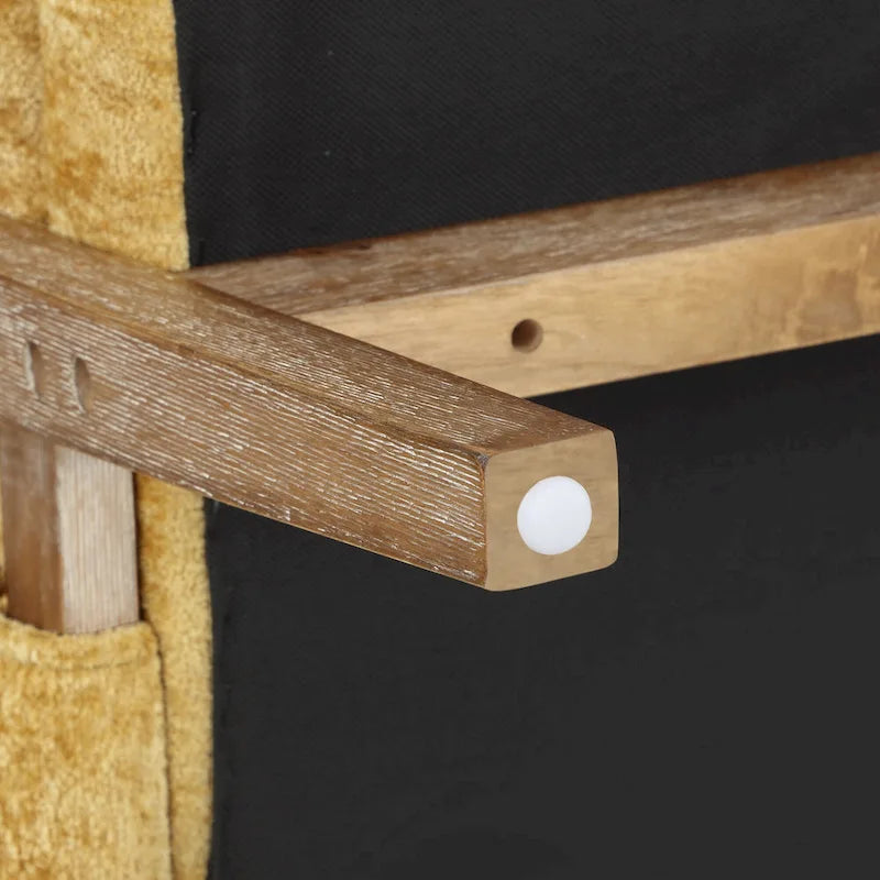 Fauteuil d'appoint décontracté en chenille