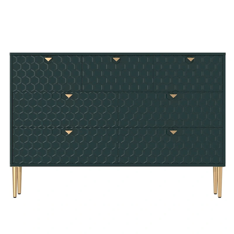 Commode en bois 7 tiroirs