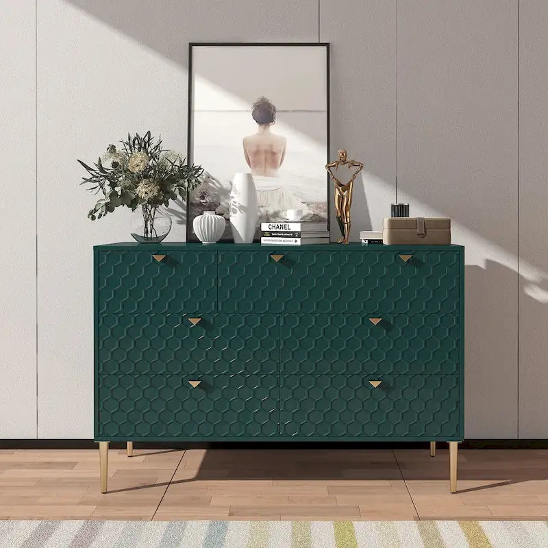 Commode en bois 7 tiroirs