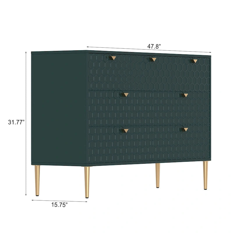 Commode en bois 7 tiroirs