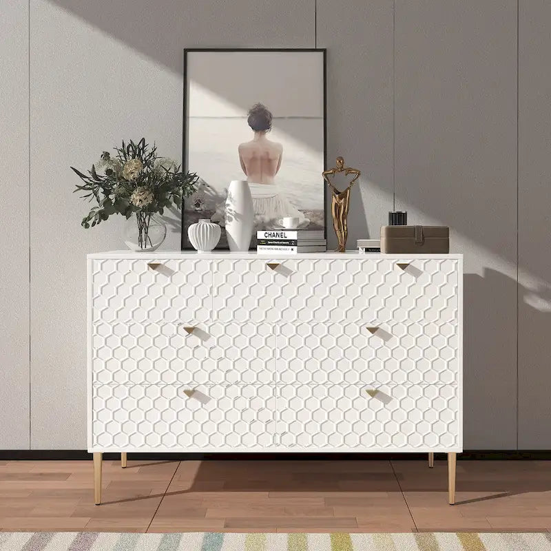 Commode en bois 7 tiroirs