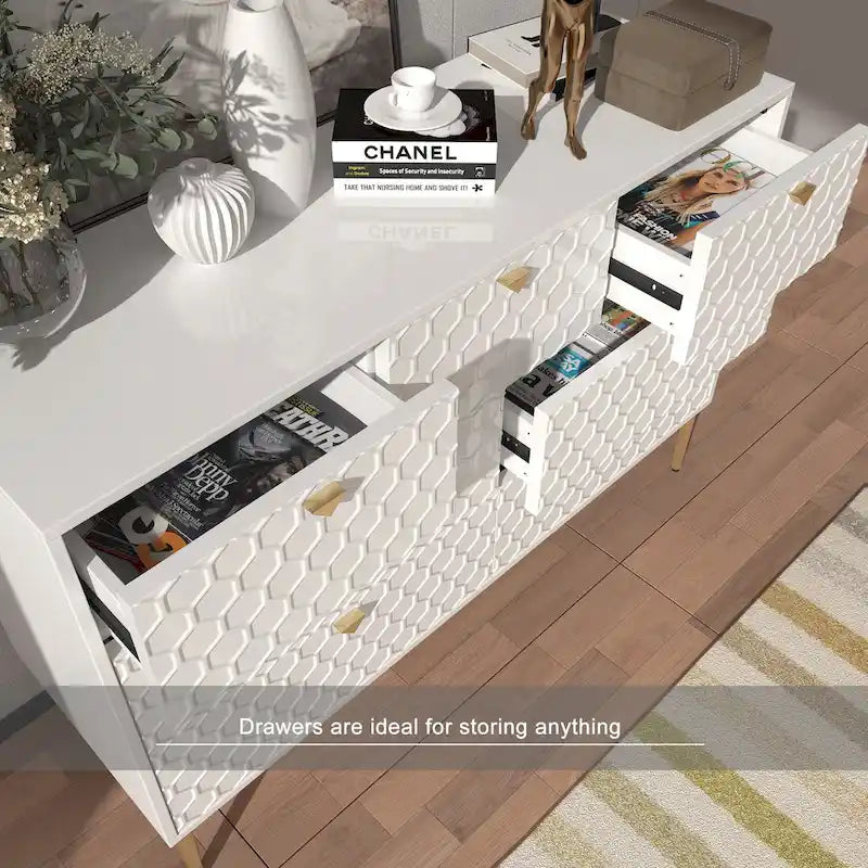 Commode en bois 7 tiroirs