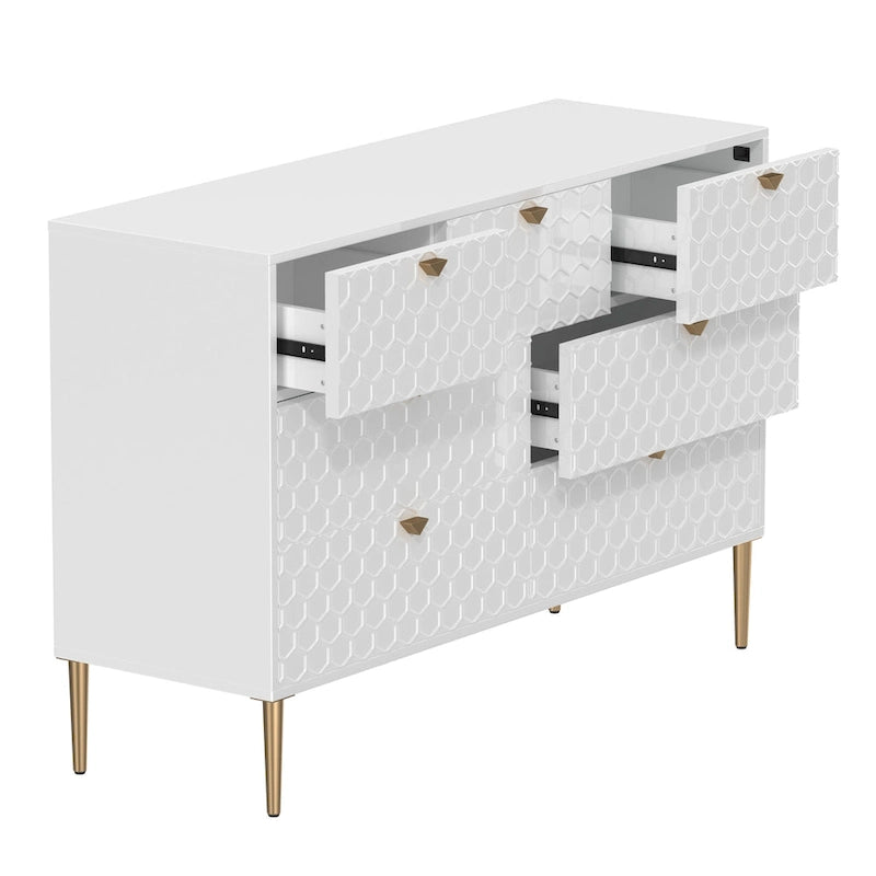 Commode en bois 7 tiroirs