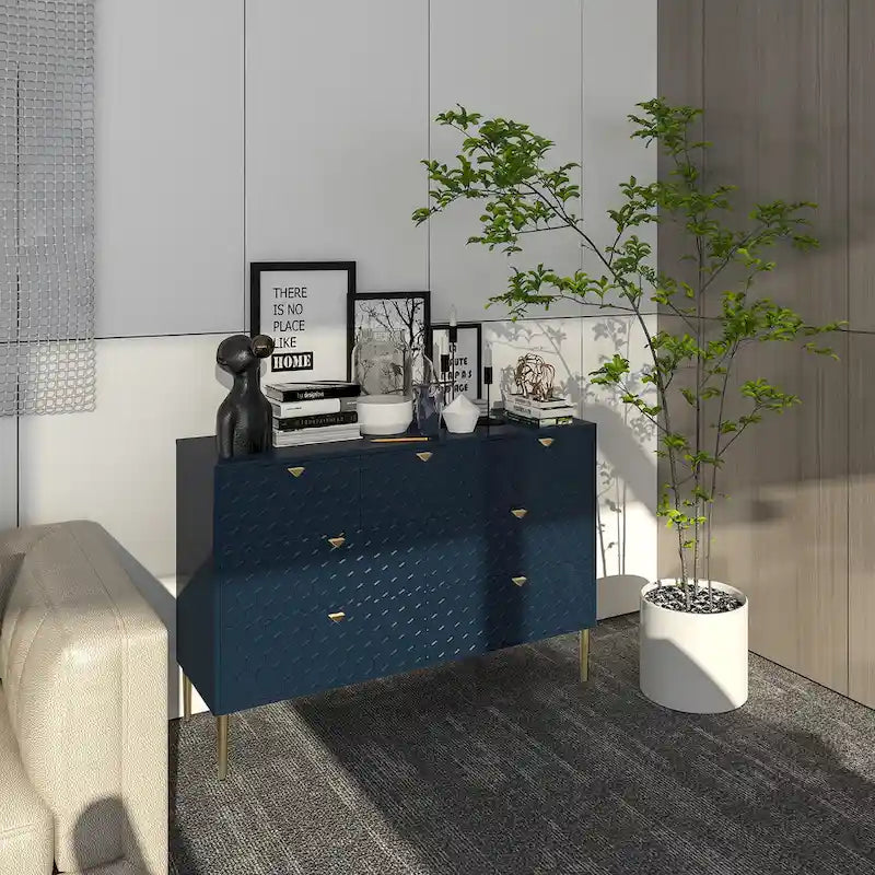 Commode en bois 7 tiroirs