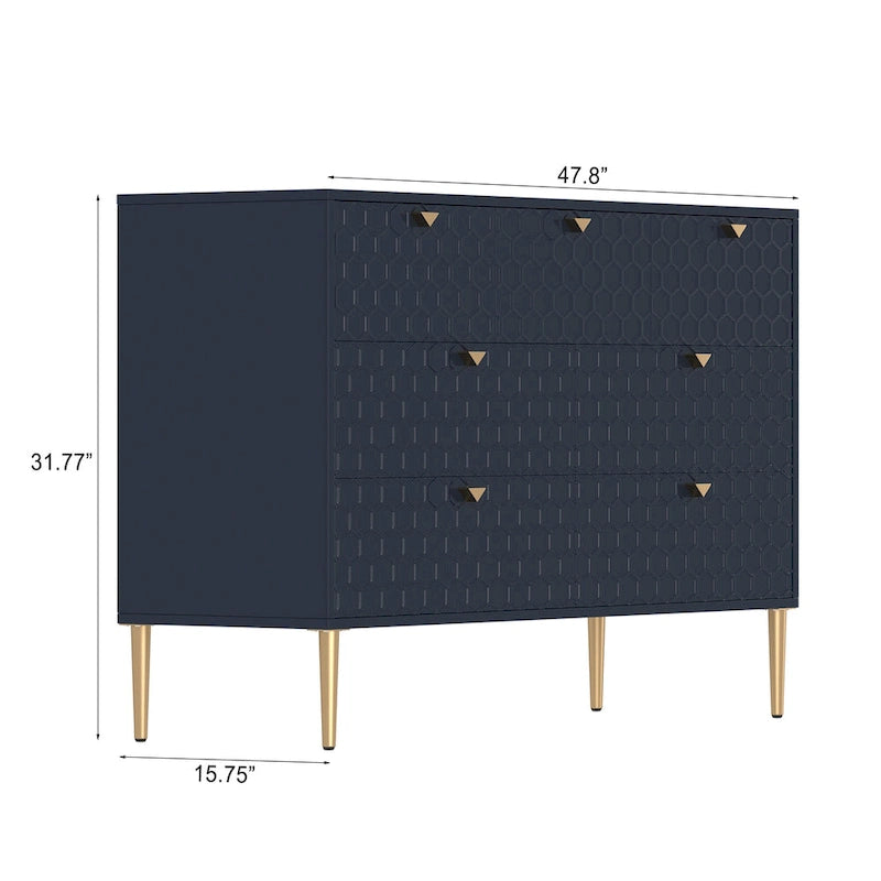 Commode en bois 7 tiroirs