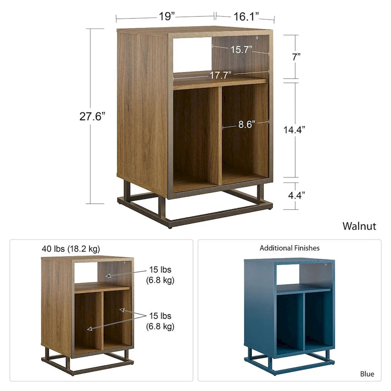 Le Meuble Vinyle / Table d'Appoint