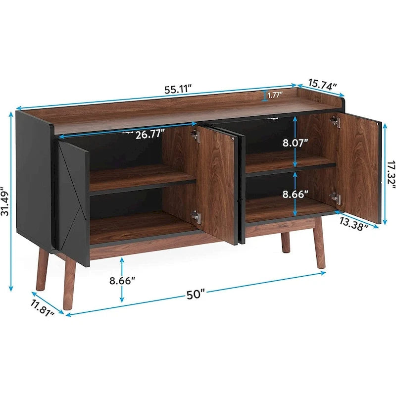 Meuble de rangement, buffet de cuisine, console de buffet, bar à café