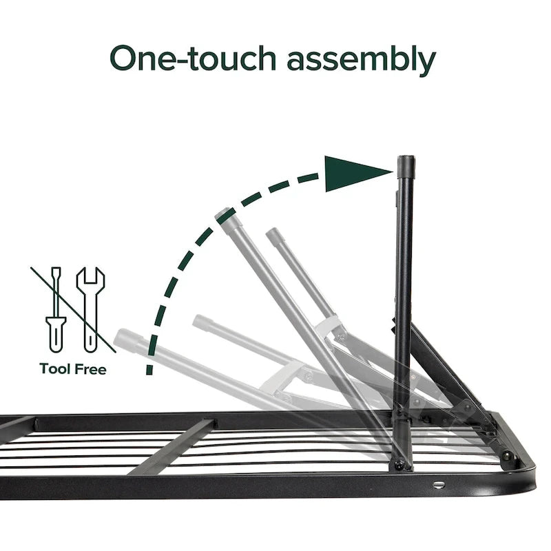 Sommier facile à assembler (sans outils)