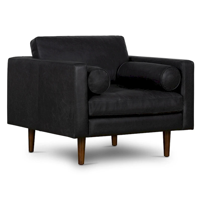 Chaise longue – Cuir véritable italien