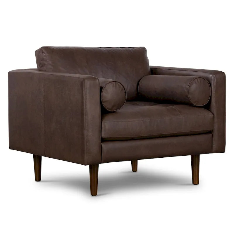 Chaise longue – Cuir véritable italien