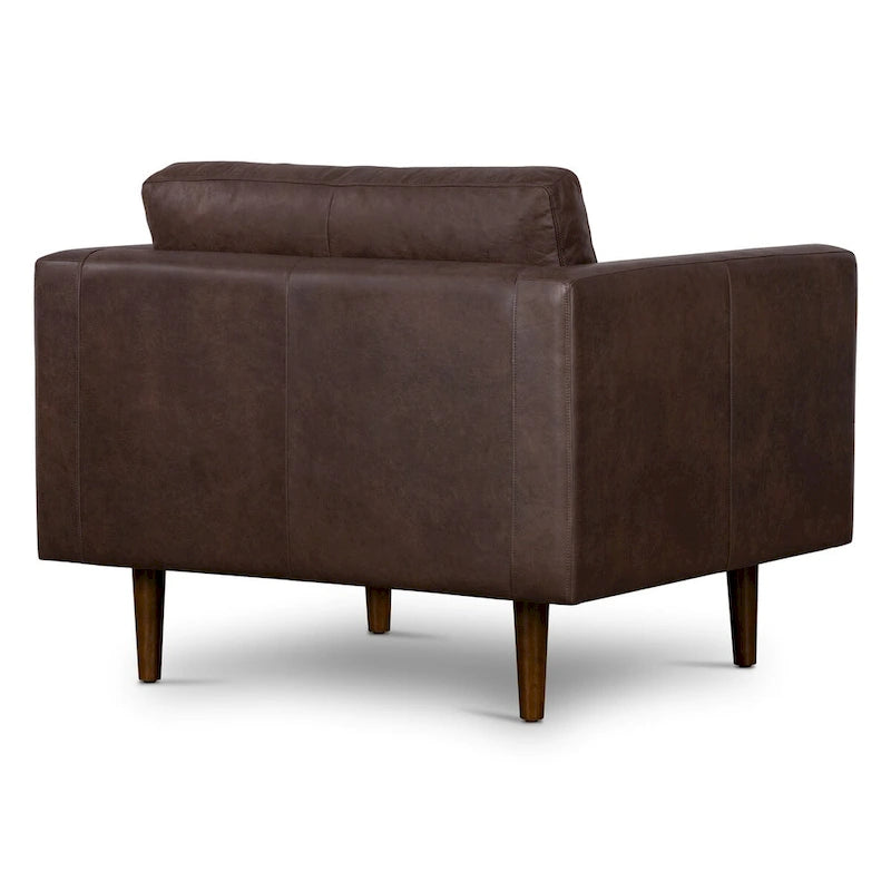 Chaise longue – Cuir véritable italien