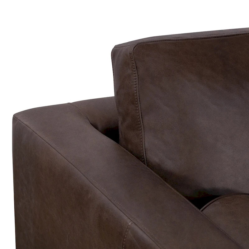 Chaise longue – Cuir véritable italien