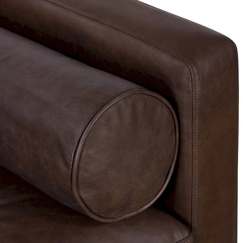 Chaise longue – Cuir véritable italien