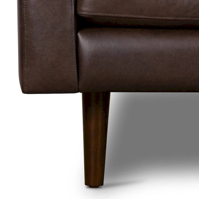 Chaise longue – Cuir véritable italien