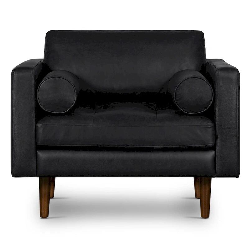 Chaise longue – Cuir véritable italien