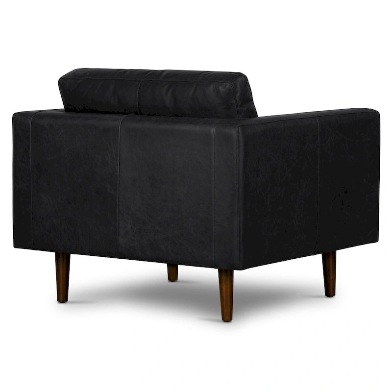 Chaise longue – Cuir véritable italien