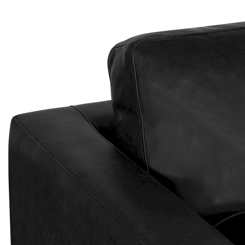 Chaise longue – Cuir véritable italien