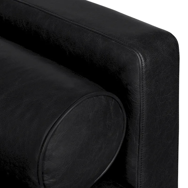 Chaise longue – Cuir véritable italien