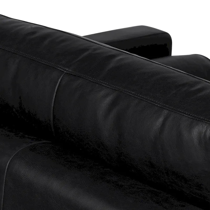 Chaise longue – Cuir véritable italien