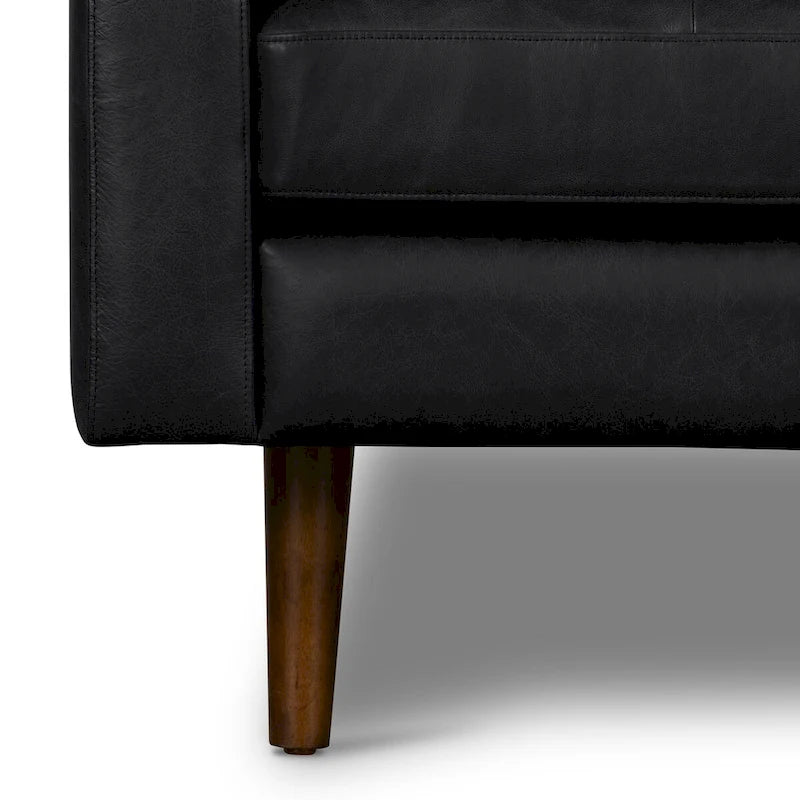 Chaise longue – Cuir véritable italien
