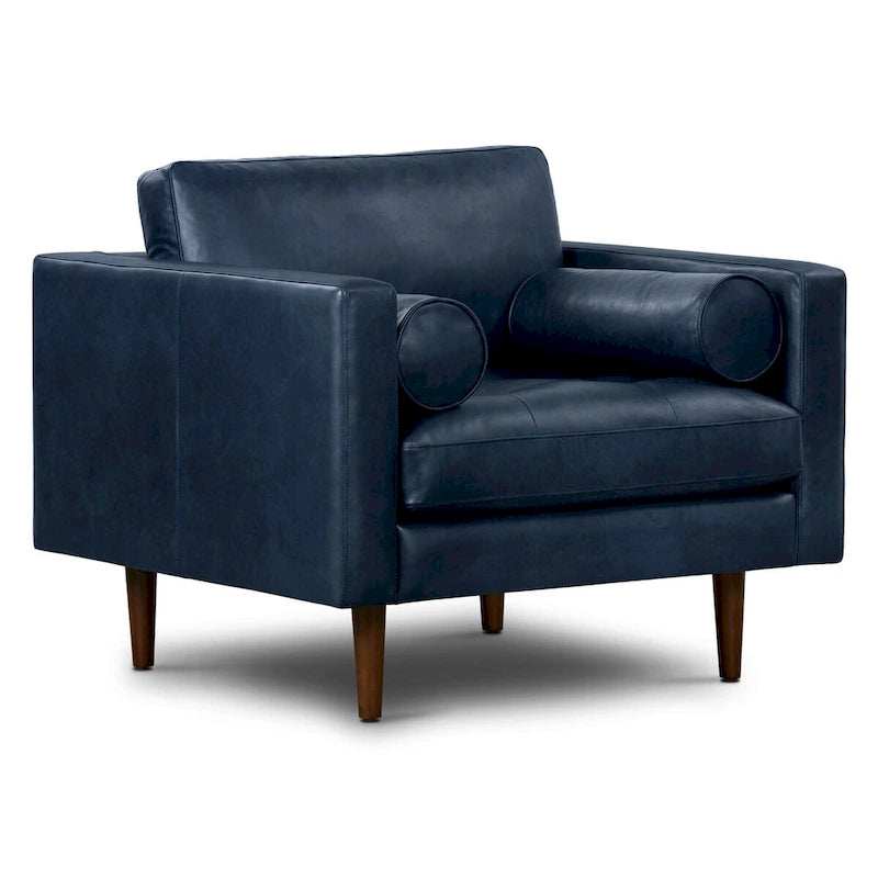 Chaise longue – Cuir véritable italien