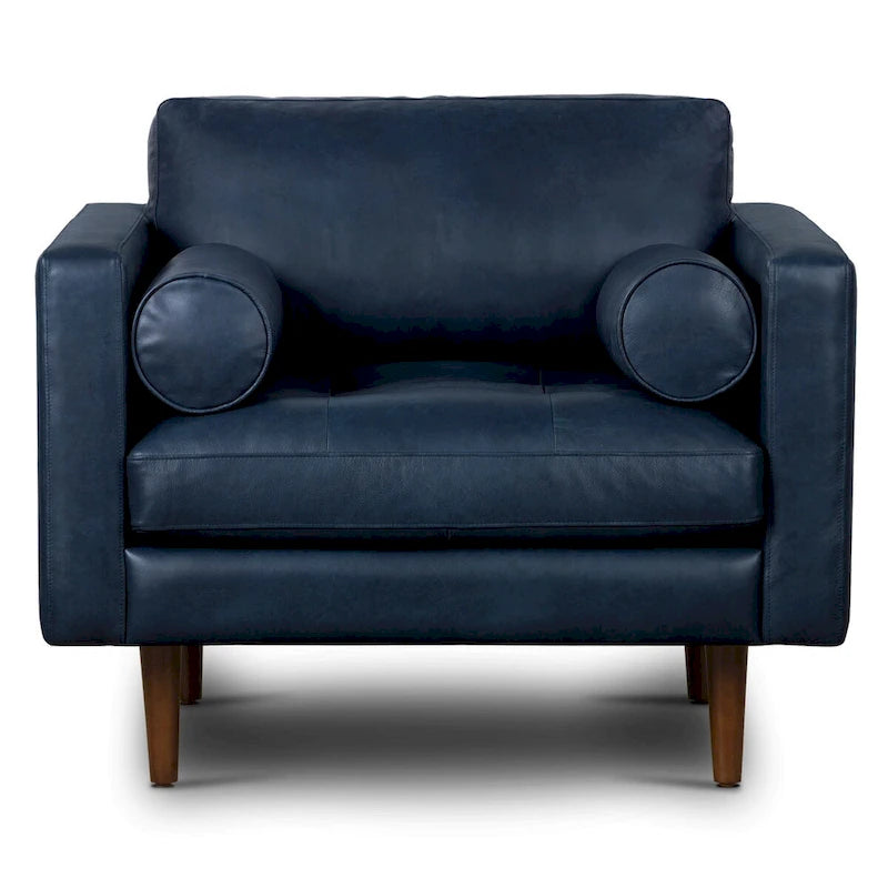 Chaise longue – Cuir véritable italien