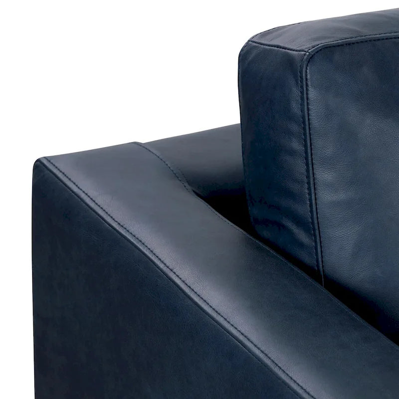 Chaise longue – Cuir véritable italien