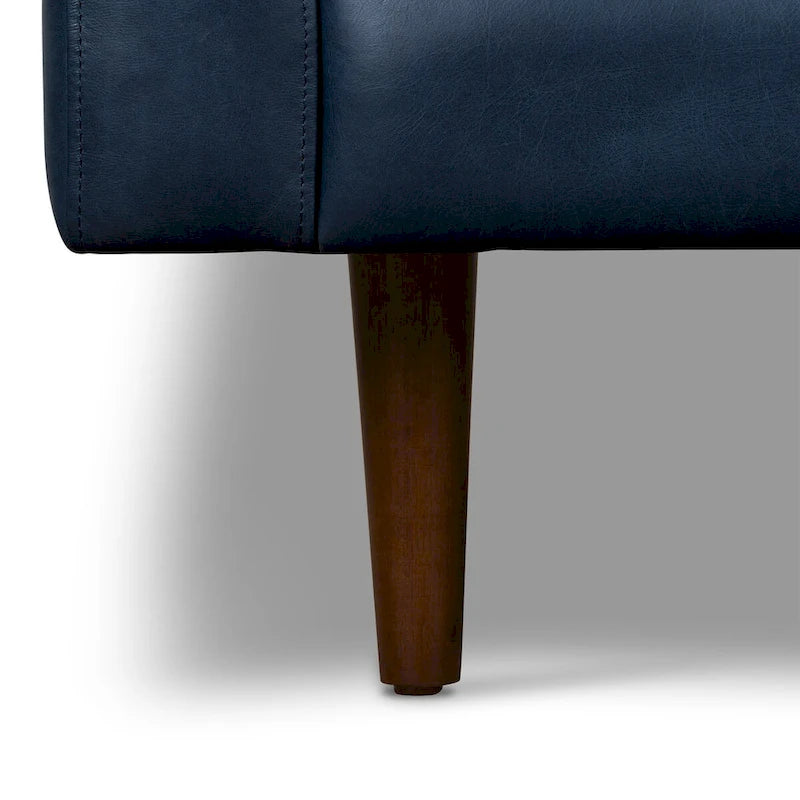 Chaise longue – Cuir véritable italien