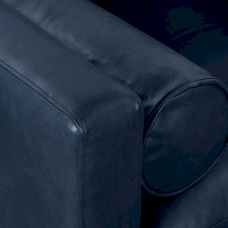 Chaise longue – Cuir véritable italien