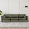Canapé modulaire en tissu surdimensionné