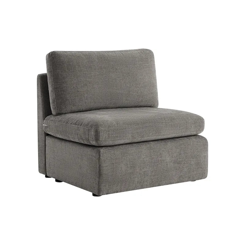 Canapé modulaire en tissu surdimensionné
