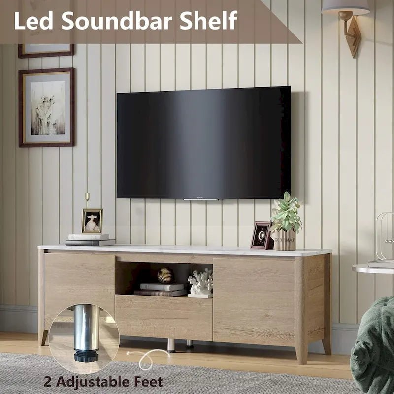Meuble TV moderne avec fonction de rangement