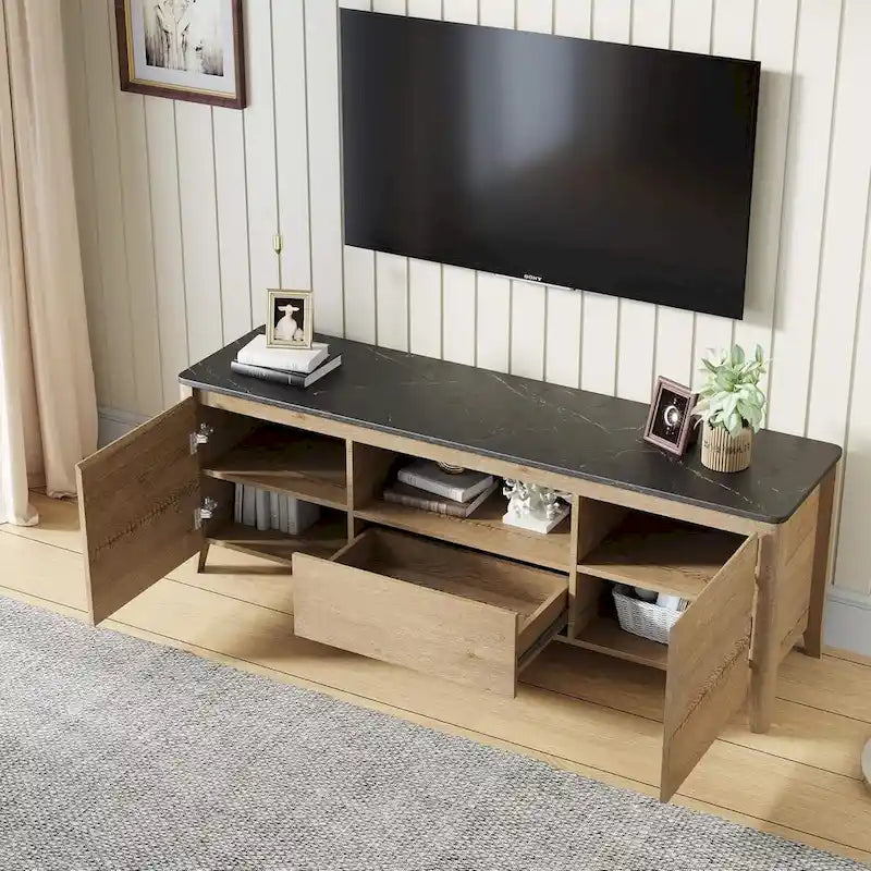 Meuble TV moderne avec fonction de rangement