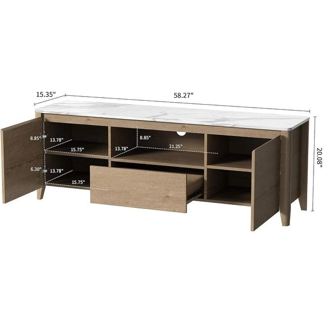 Meuble TV moderne avec fonction de rangement