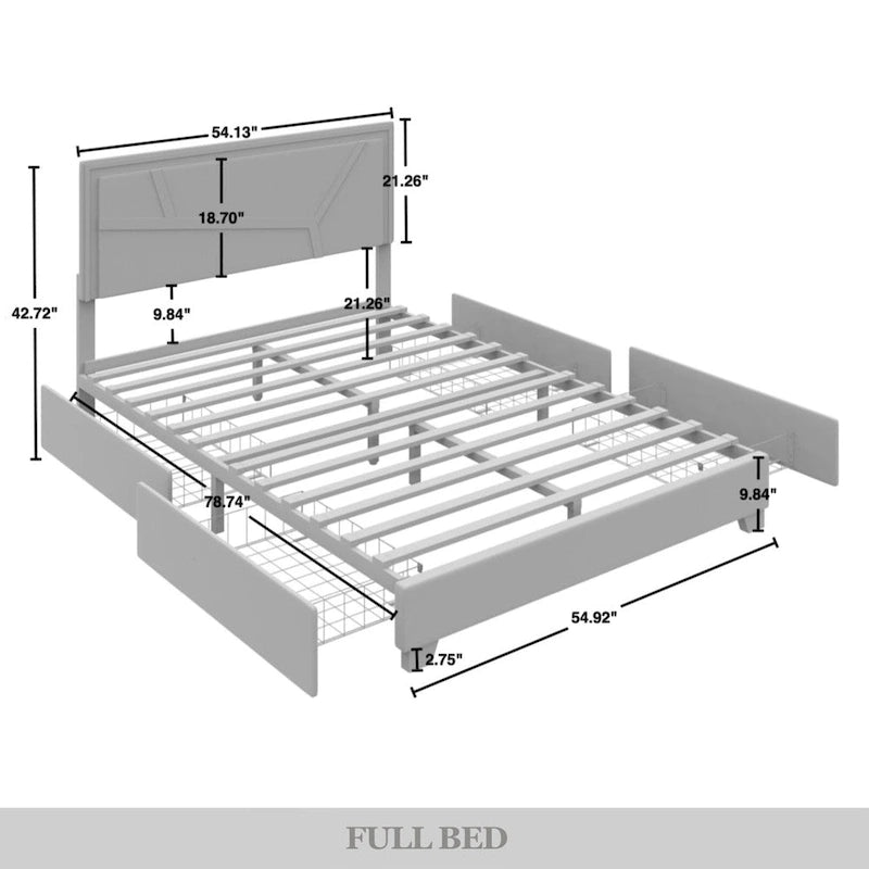 Lit plateforme Elegance