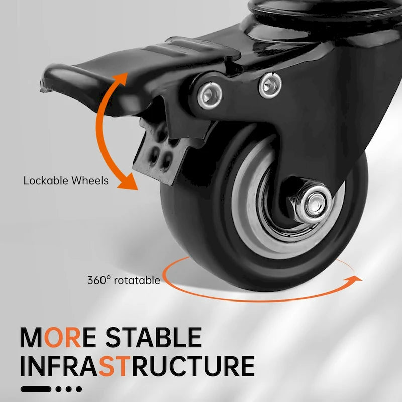 Meuble TV universel pivotant, support TV de table réglable en hauteur et inclinable